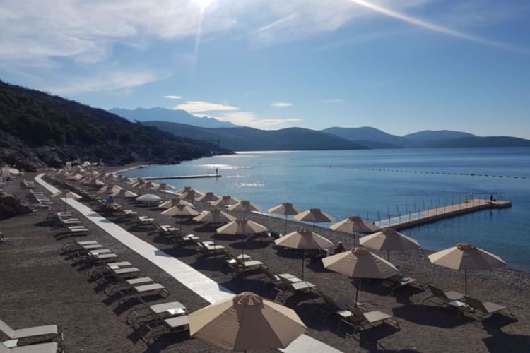 Beach area